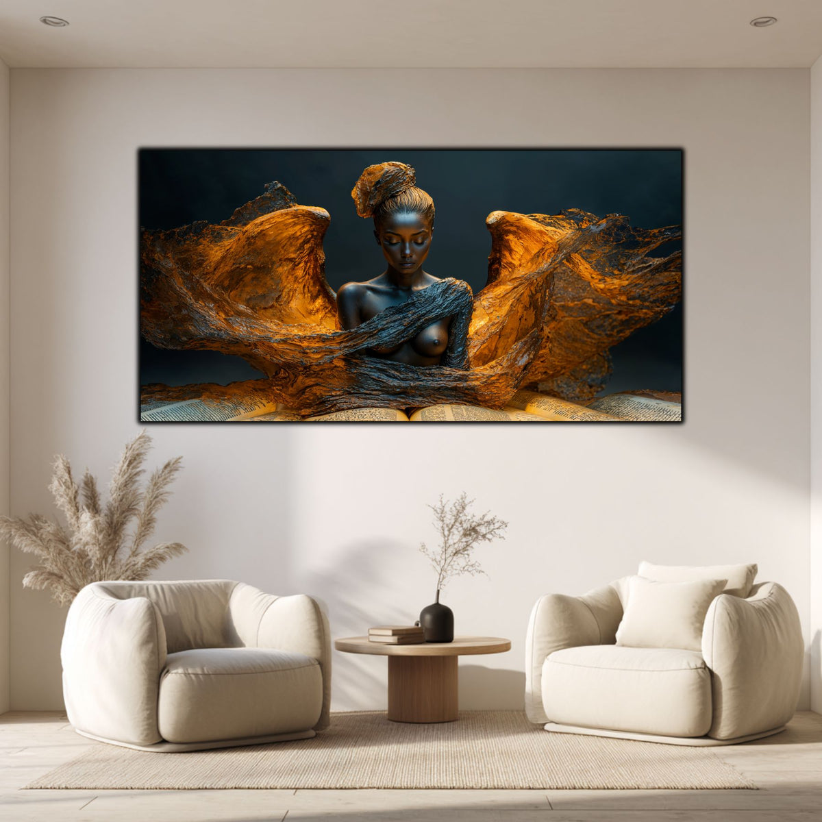 Tablou pentru living – The Weight of Knowing | Sacred Stillness