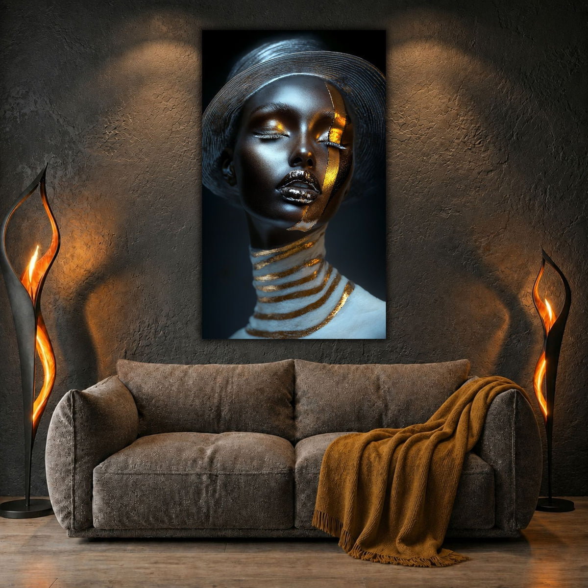 Tablou Living Elegant – The Golden Meridian