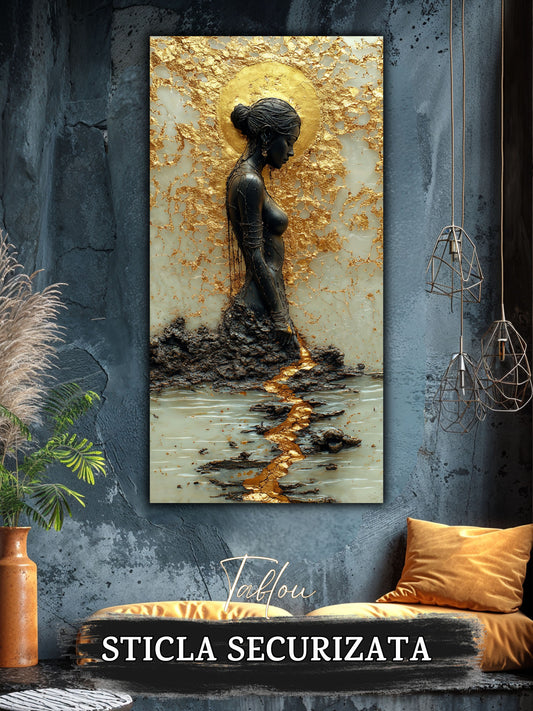 Tablou pentru sufragerie – Ember Path | Fragments of Becoming