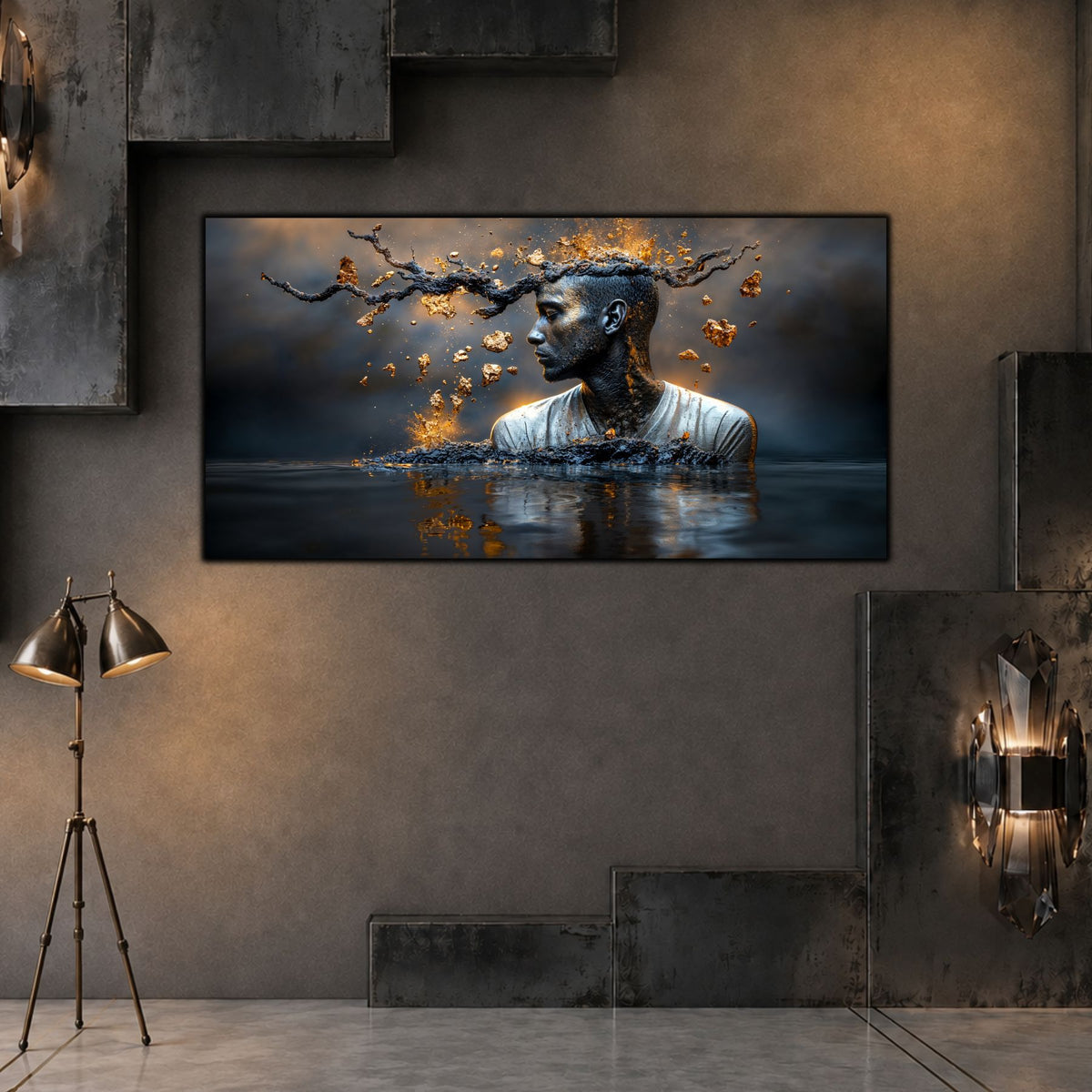 Tablou Modern Living Coroana Ramurilor de Foc