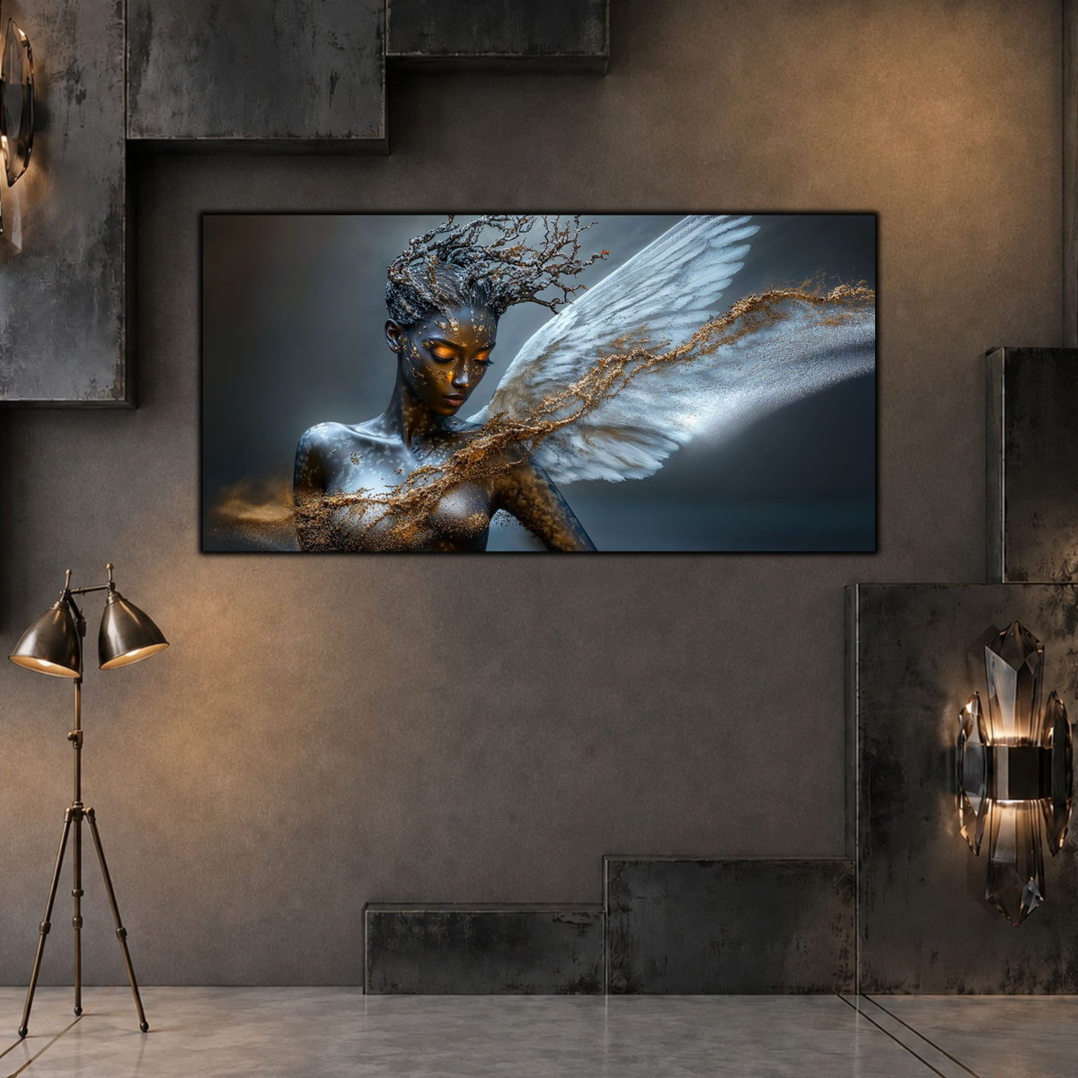 Tablou Modern Living Aripa Albă a Devenirii