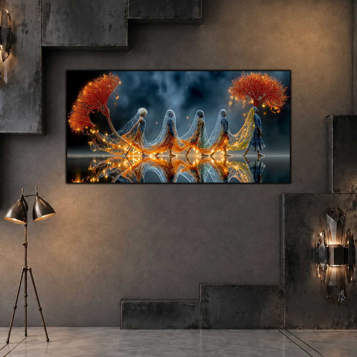 Tablou Abstract Living – Her First Light
