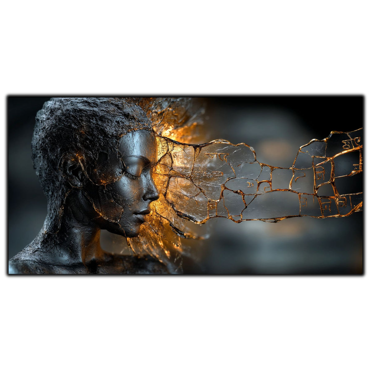 Tablouri Abstracte Moderne – The Face Beneath