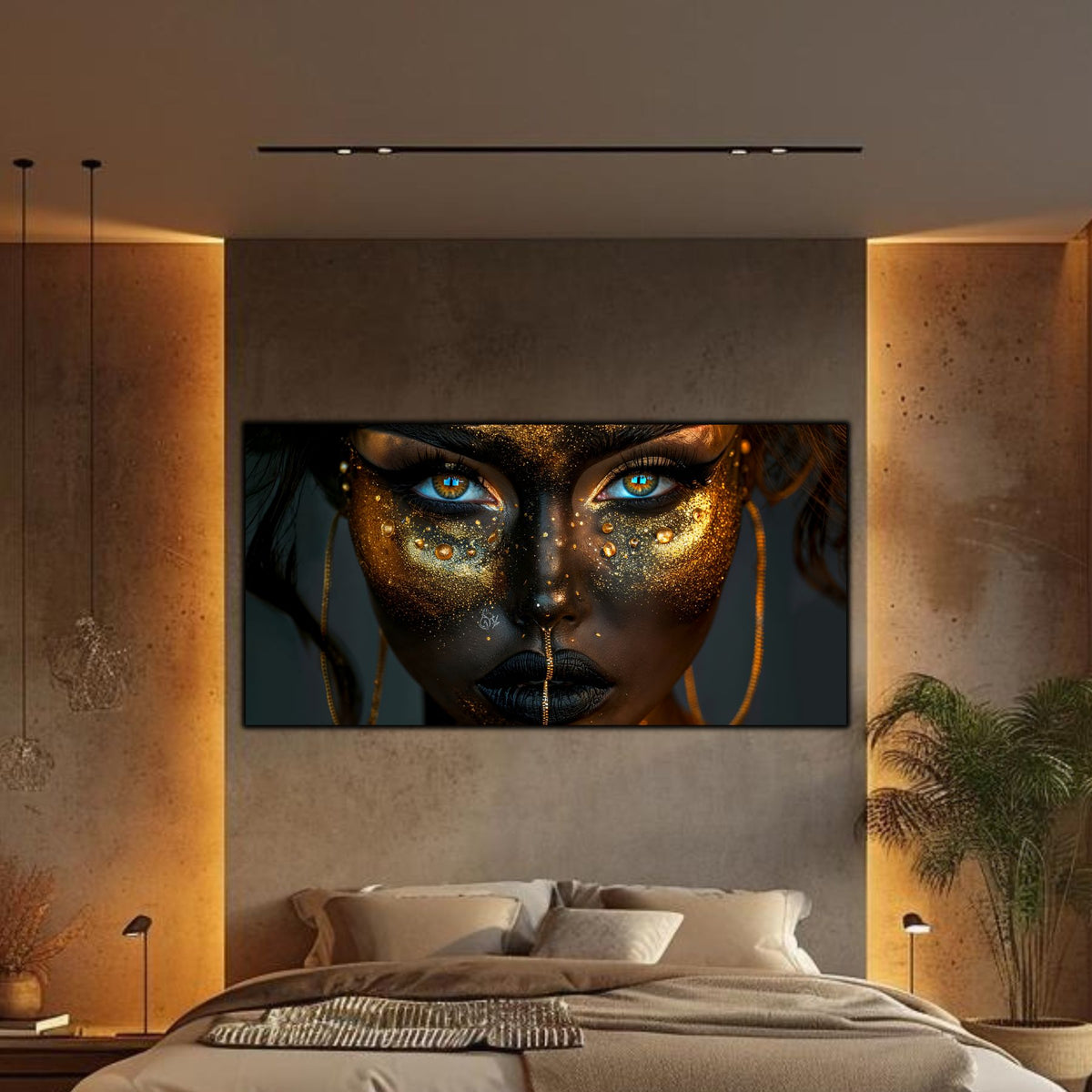 Tablou Sticla Securizata - Dark Zen Reimagined 02