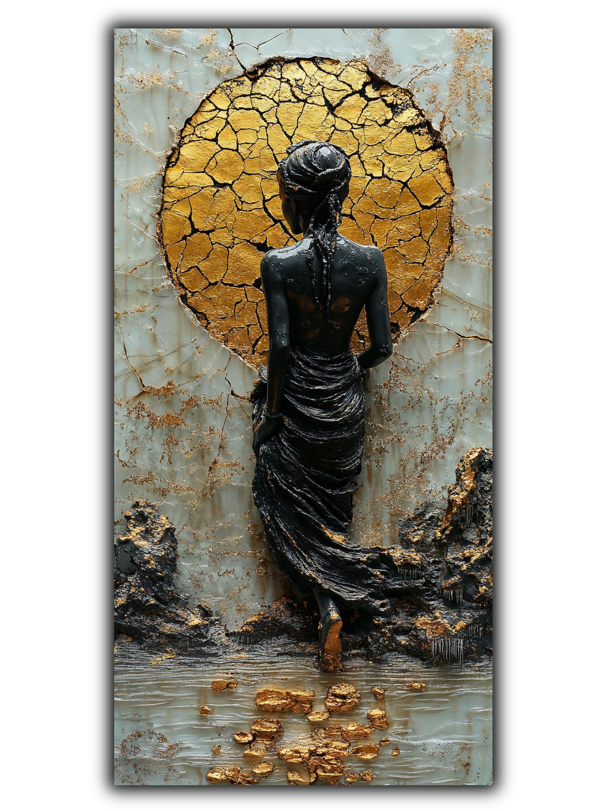Tablou pentru sufragerie – The Gold That Remains | Fragments of Becoming