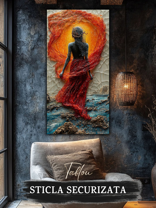 Tablou pentru sufragerie – The Gold Horizon | Fragments of Becoming