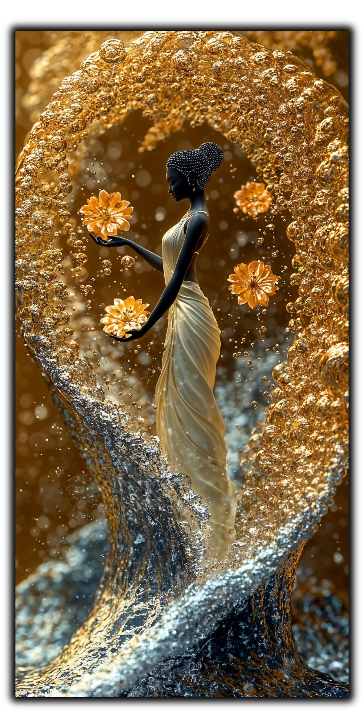 Tablou Sticla - Twisted Dream 42