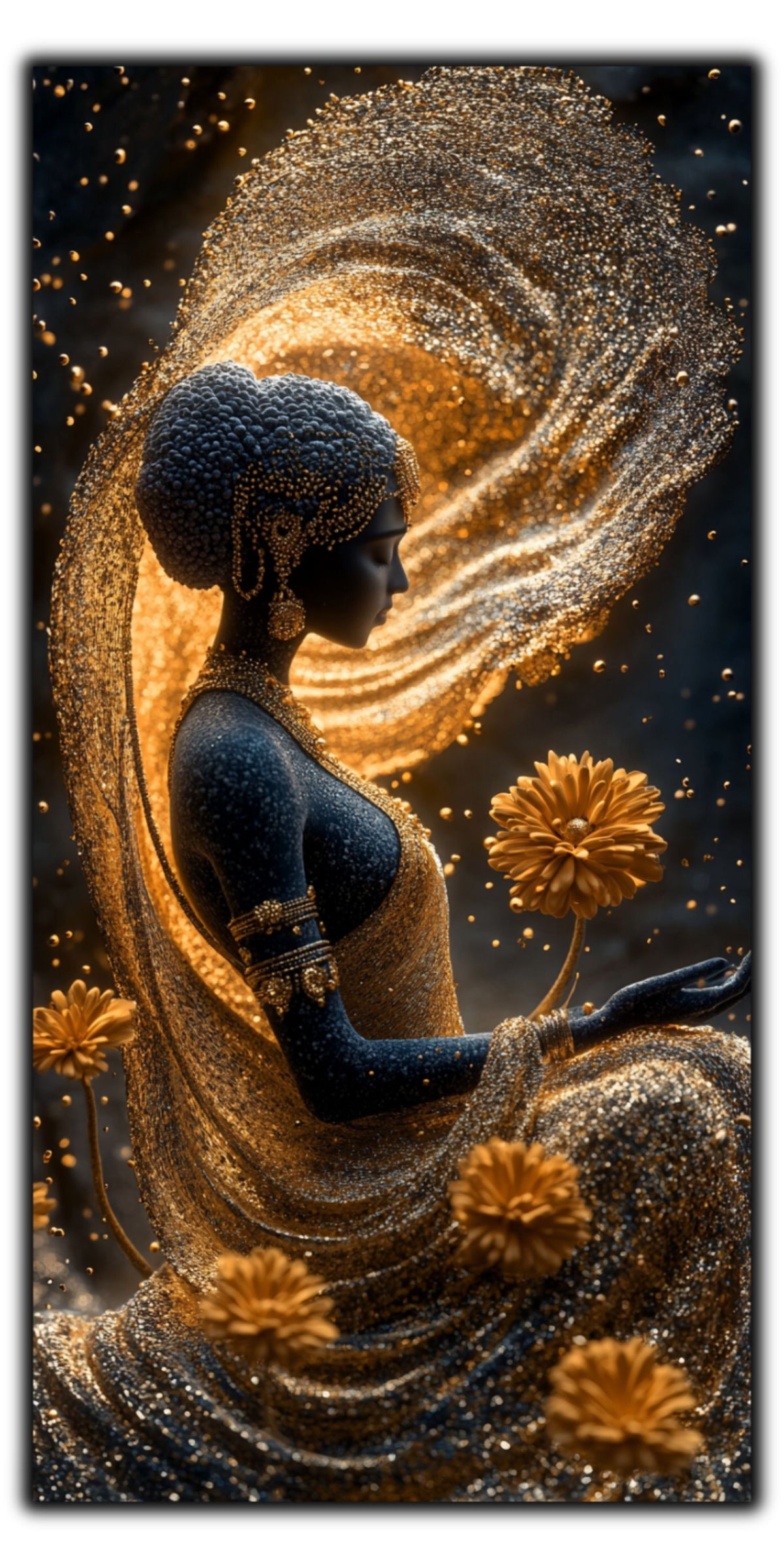 Tablou Sticla  - Aurum Divinum - 16