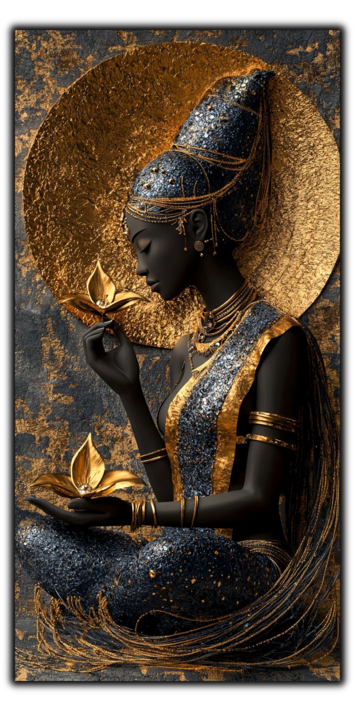 Tablou Sticla  - Aurum Divinum - 20