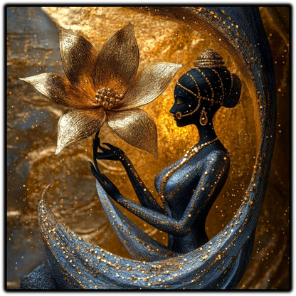 Tablou Sticla - Aurum Divinum - 12