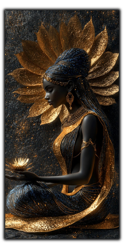 Tablou Sticla  - Aurum Divinum - 21