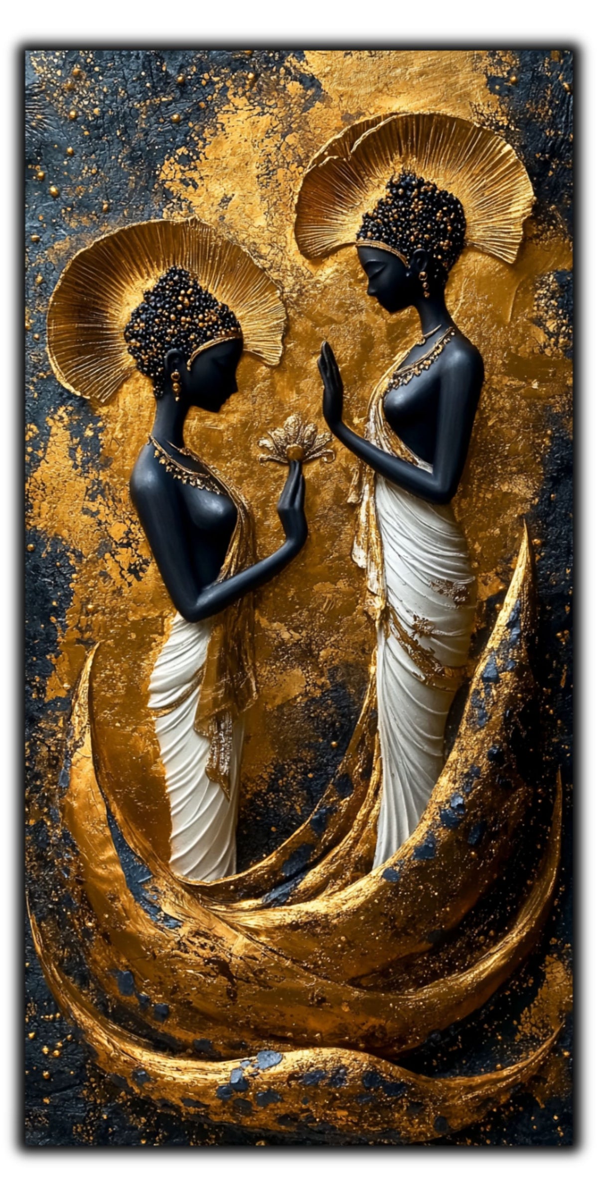 Tablou Sticla  - Aurum Divinum - 17