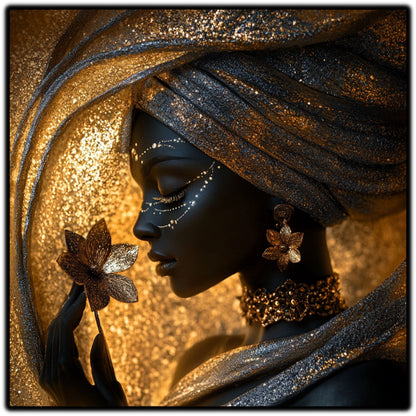 Tablou Sticla - Aurum Divinum - 11