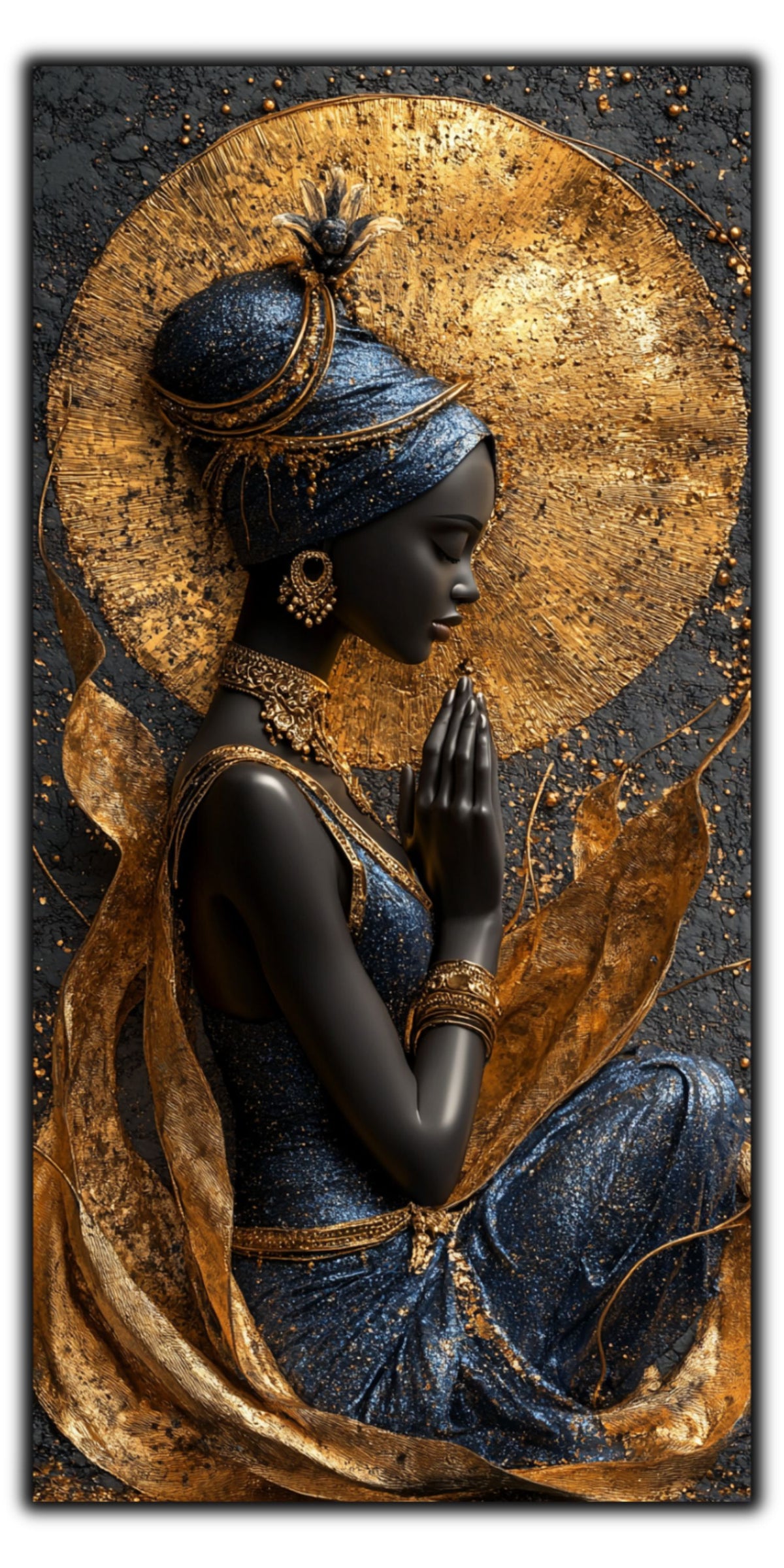 Tablou Sticla  - Aurum Divinum - 13