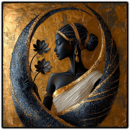 Tablou Sticla - Aurum Divinum - 06