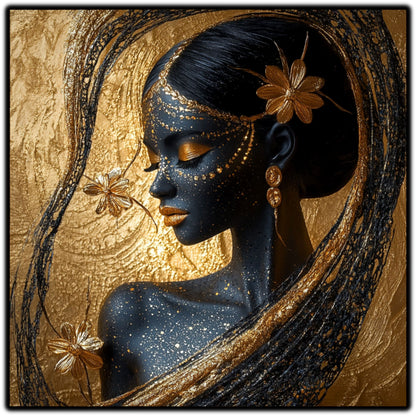 Tablou Sticla - Aurum Divinum - 08