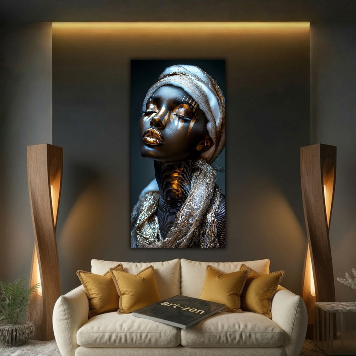 Tablou Living Elegant – The Golden Breath