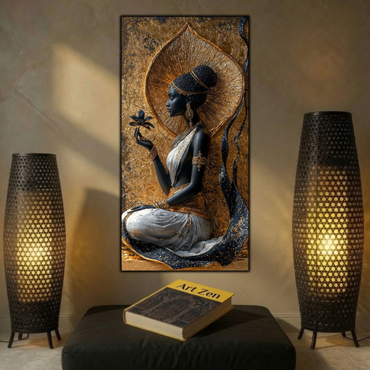 Tablou pentru living – Ember Orbit | Liquid Light
