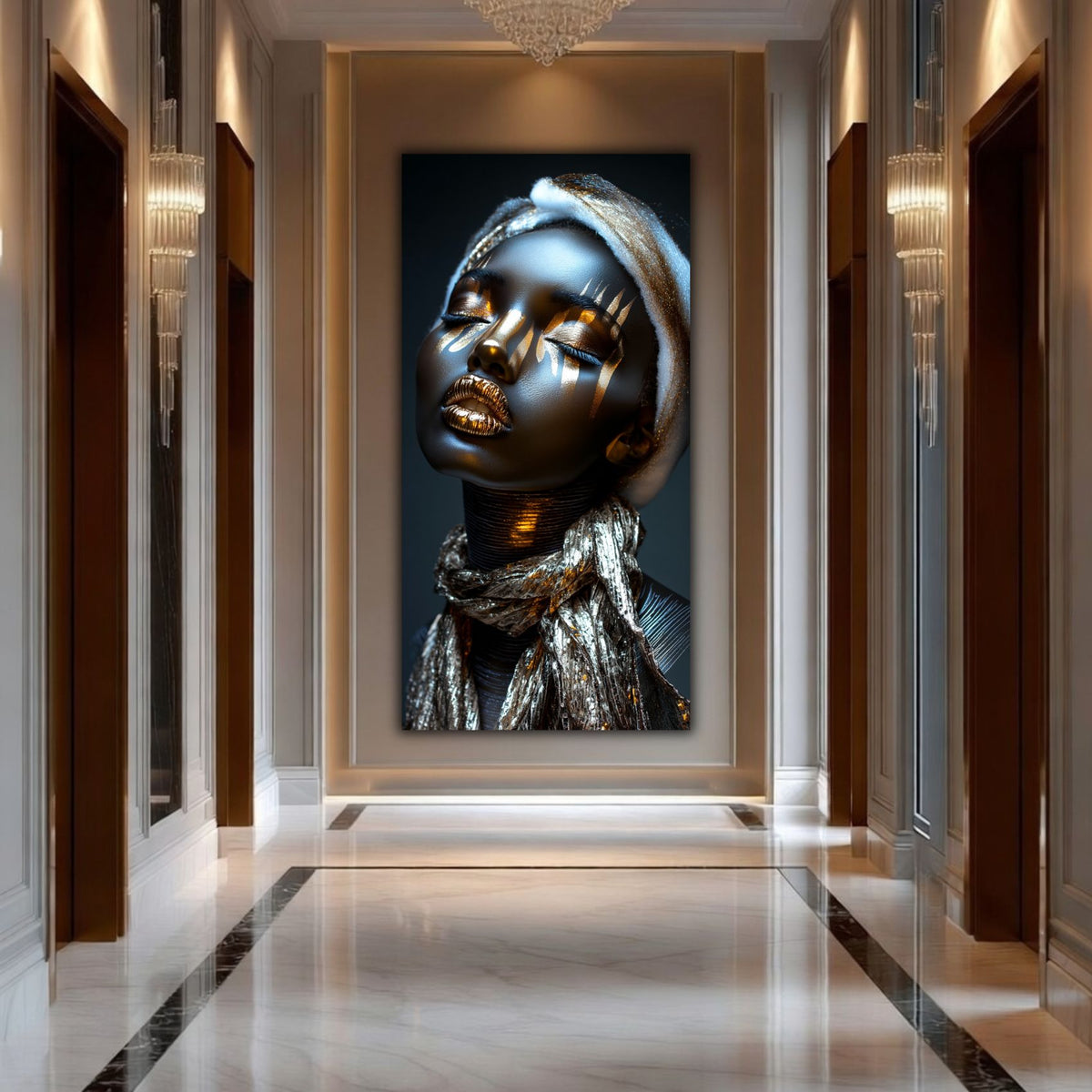 Tablou Living Elegant – Gilded Reverie