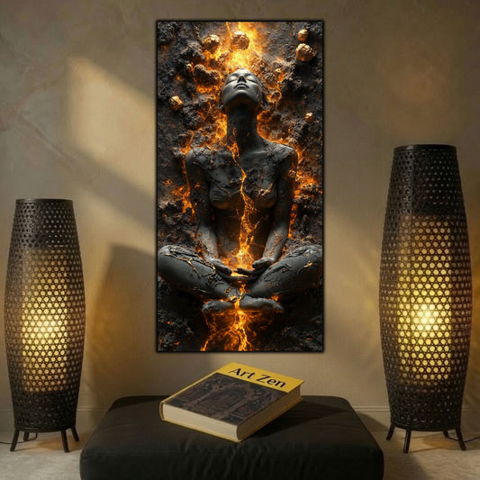 Tablou Modern Living – Erupție în tăcere