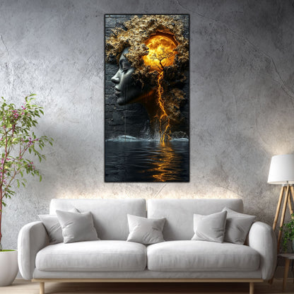 Tablou Modern Living – Sub piele curge foc