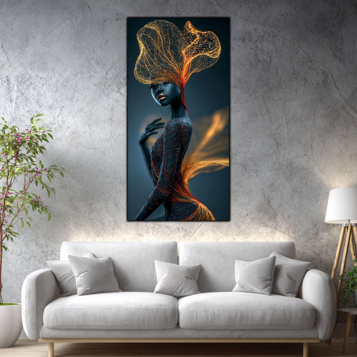 Tablou Abstract Living – A Face of Becoming