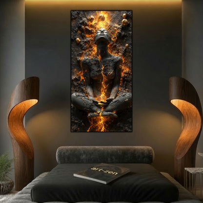 Tablou Modern Living – Erupție în tăcere