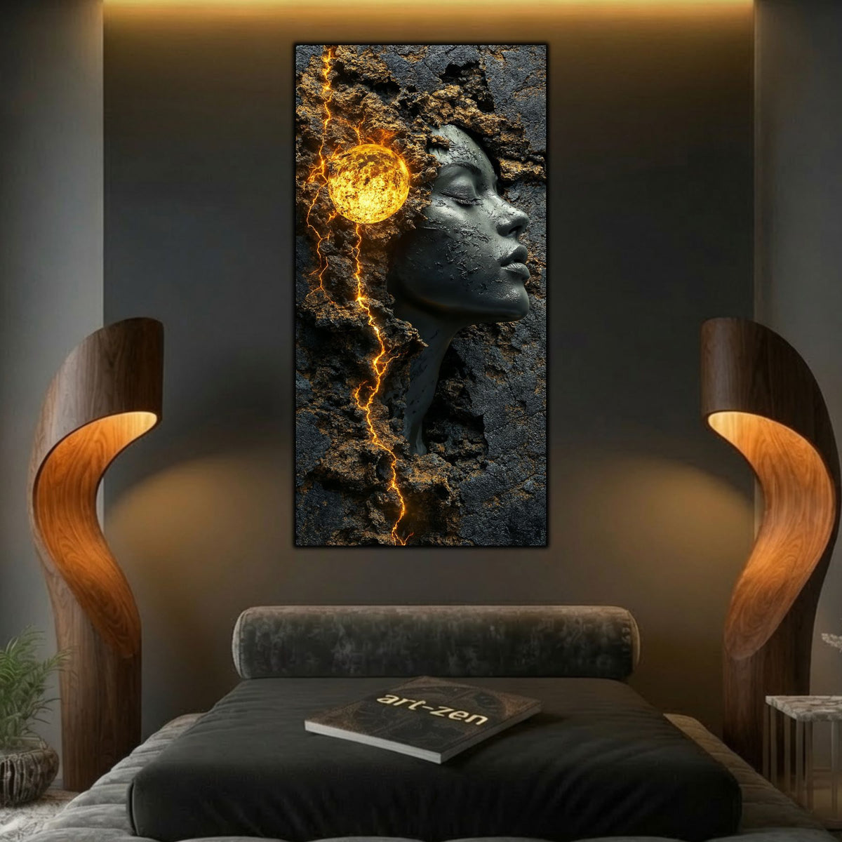 Tablou Modern Living – Lacrima devenită aur