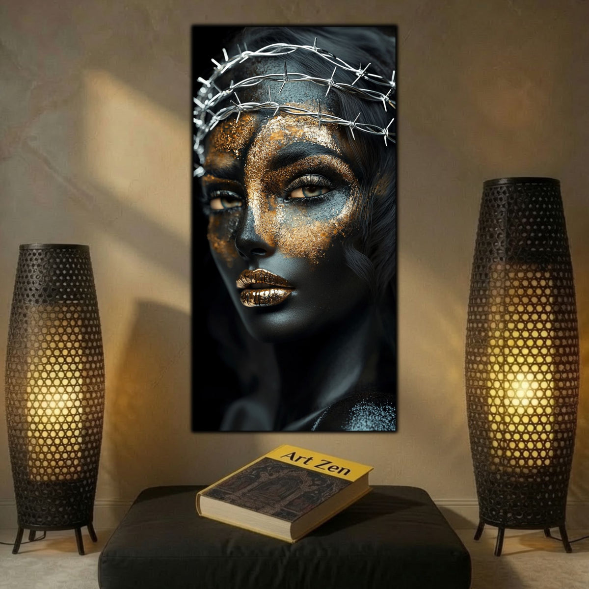 Tablou Dormitor – Aurul din jurul rănii