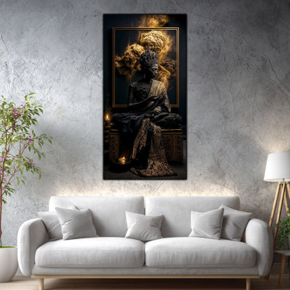 Tablou Abstract Modern – Paza flăcării de ambră