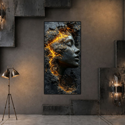Tablou Modern Living – Aurul dintre fisuri