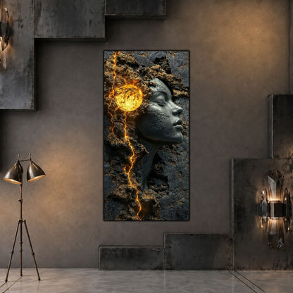 Tablou Modern Living – Lacrima devenită aur