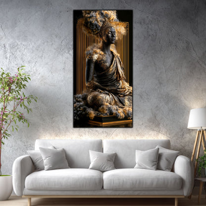 Tablou Abstract Modern – Paza coloanei de aur