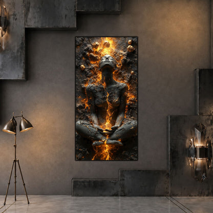 Tablou Modern Living – Erupție în tăcere