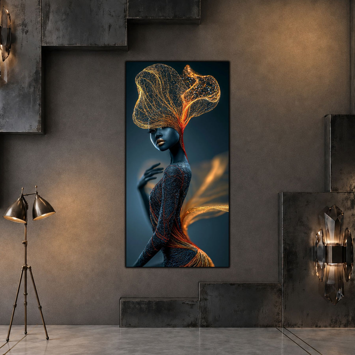 Tablou Abstract Living – A Face of Becoming