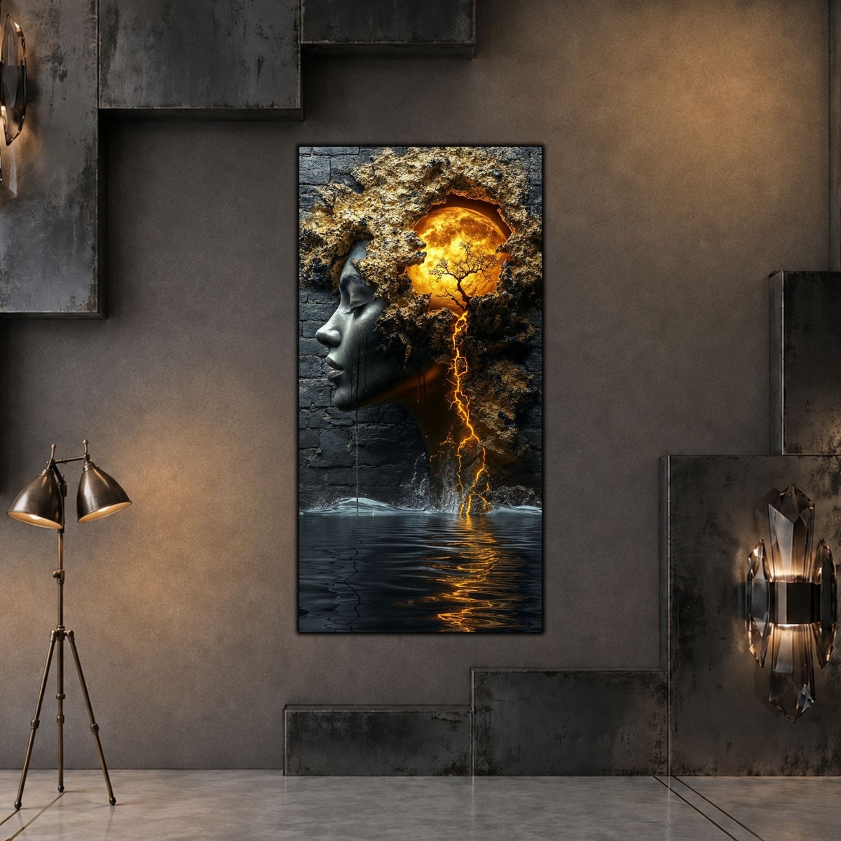 Tablou Modern Living – Sub piele curge foc