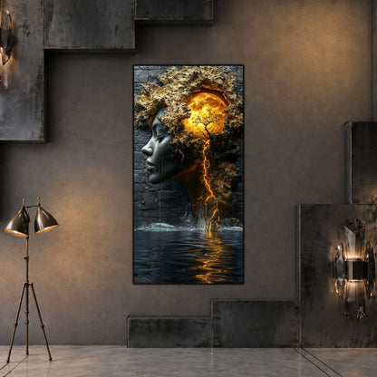 Tablou Modern Living – Sub piele curge foc