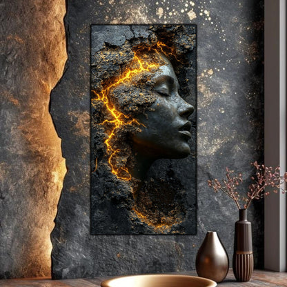 Tablou Modern Living – Aurul dintre fisuri