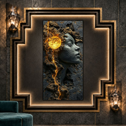 Tablou Modern Living – Lacrima devenită aur