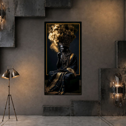 Tablou Abstract Modern – Paza coroanei de pulbere
