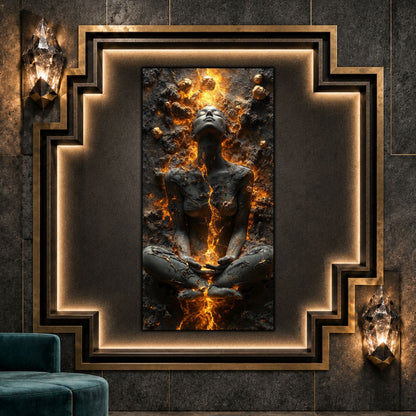 Tablou Modern Living – Erupție în tăcere