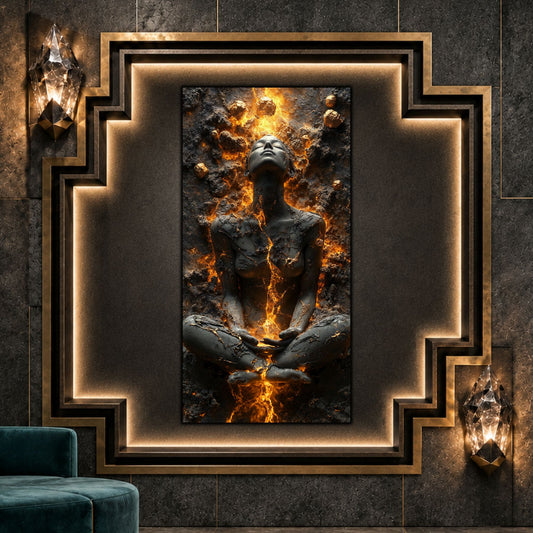 Tablou Modern Living – Erupție în tăcere