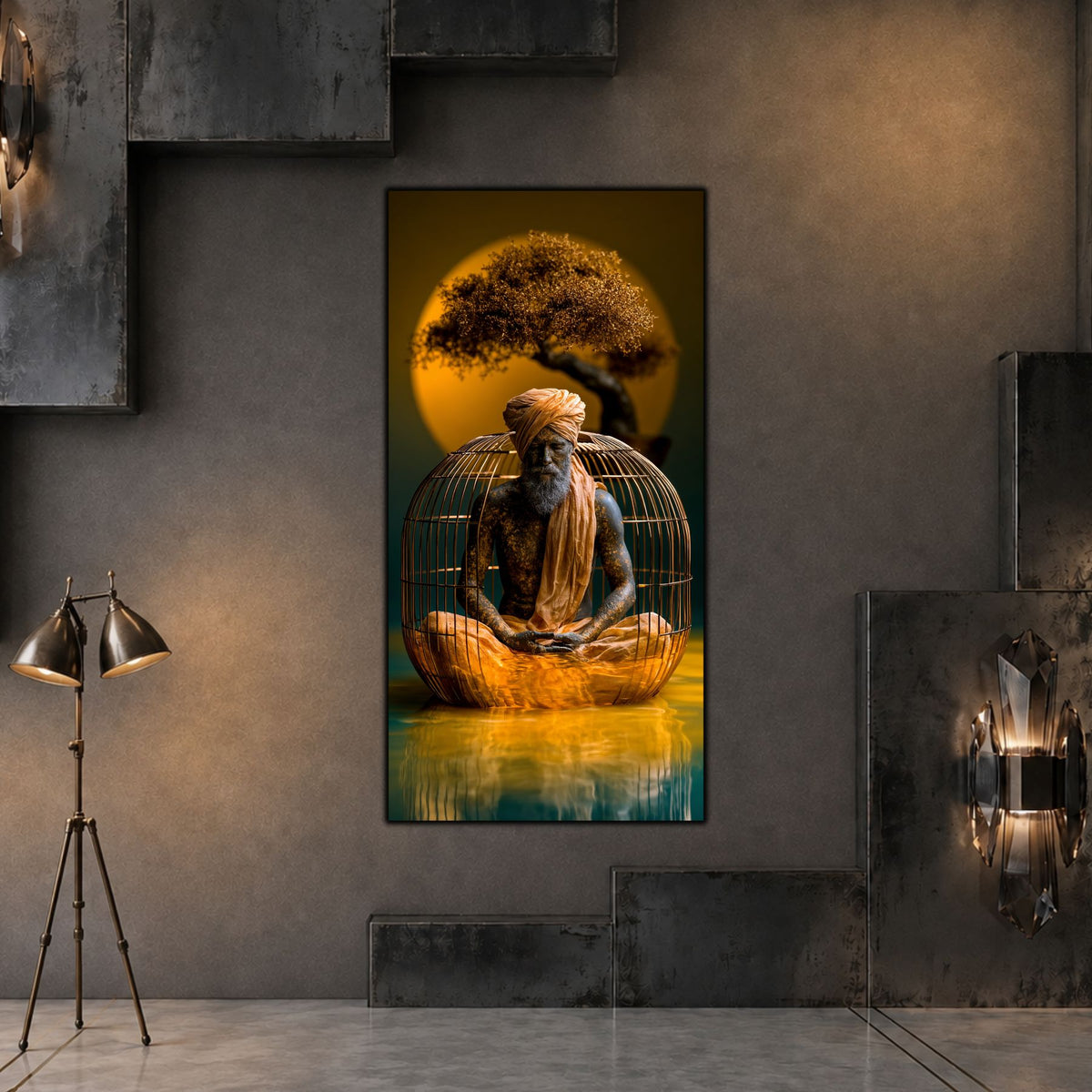 Tablou Modern Living – Paza soarelui interior
