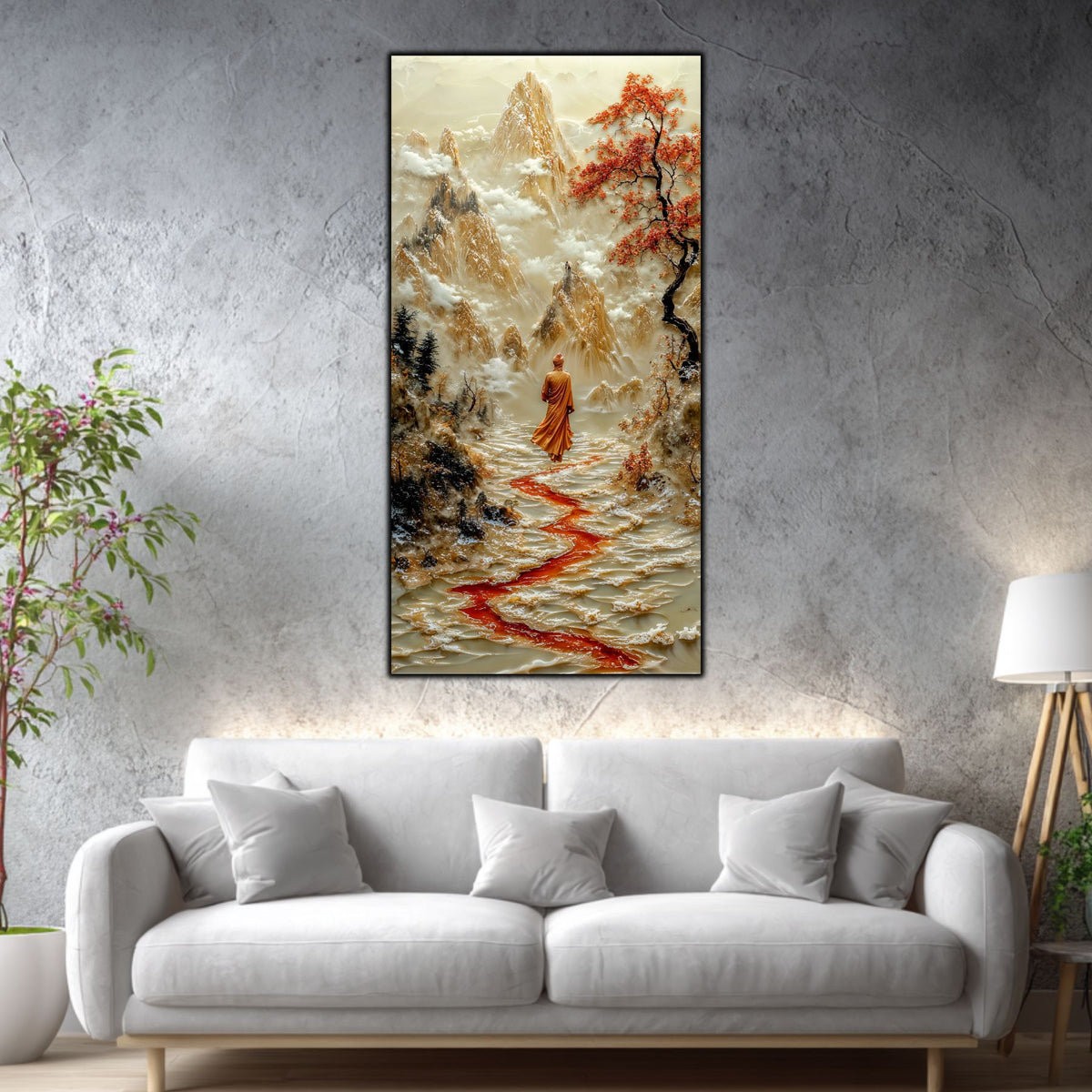 Tablou Living Elegant – Pelerinul Munților de Aur