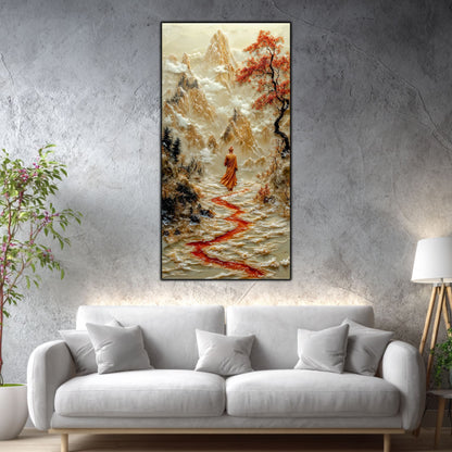 Tablou Living Elegant – Pelerinul Munților de Aur