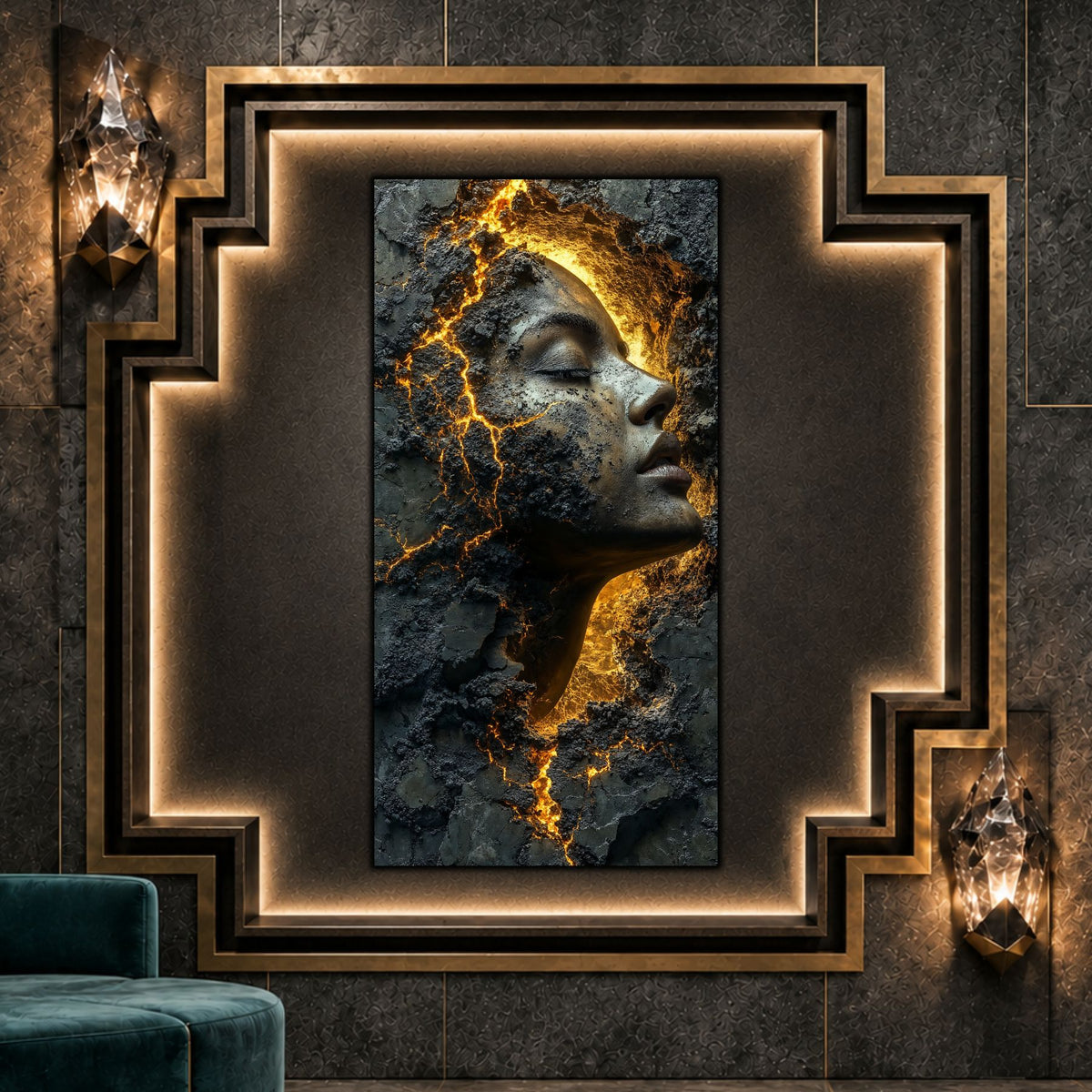 Tablou Modern Living – Freamăt sub piatră