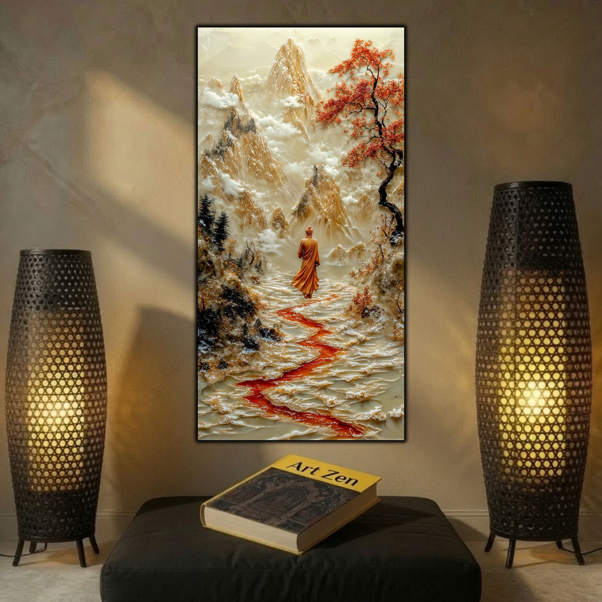Tablou Living Elegant – Pelerinul Munților de Aur