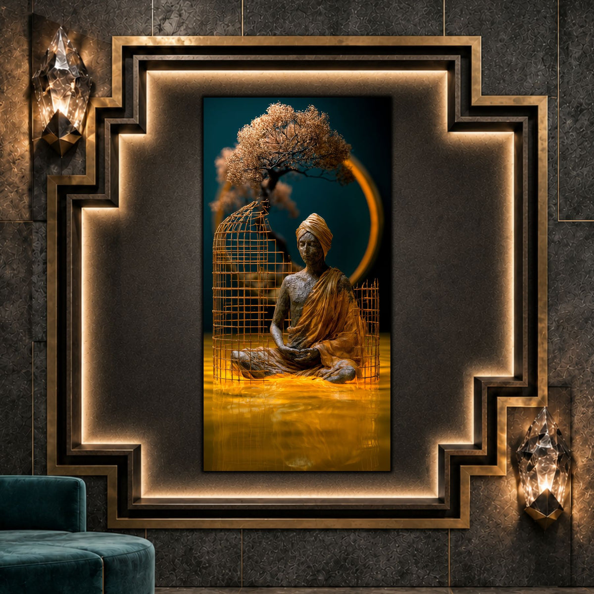 Tablou Modern Living – Paza sanctuarului renăscut