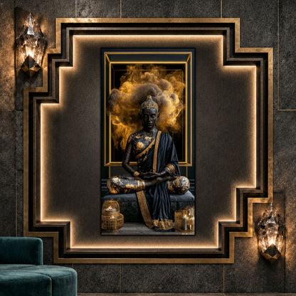 Tablou Abstract Modern – Paza portalului de ambră