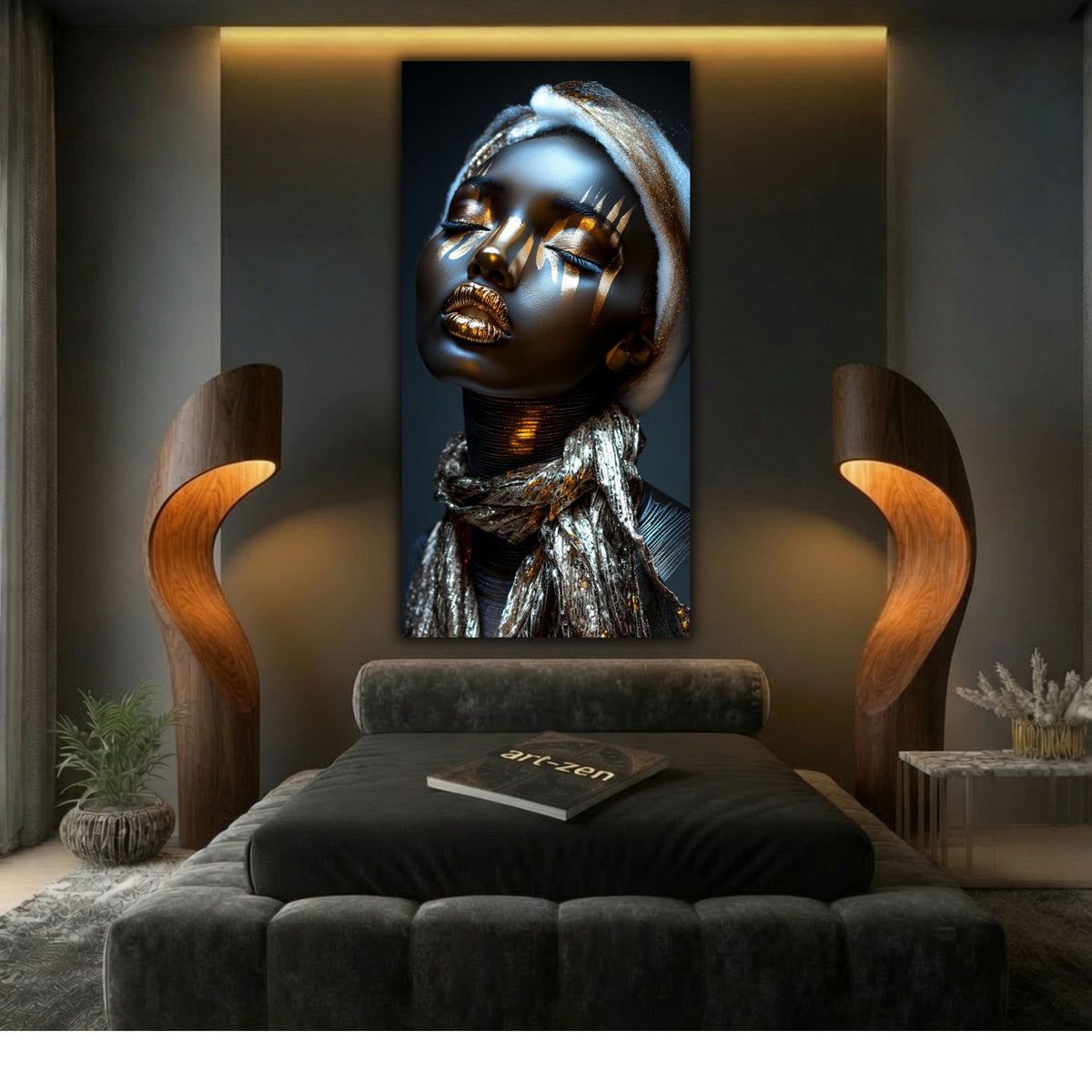 Tablou Living Elegant – Gilded Reverie